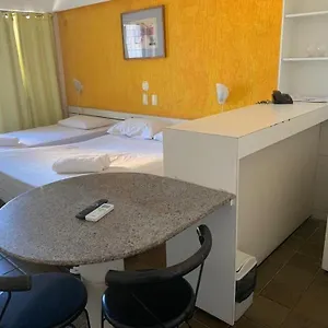 205 Flat Mobiliado Com Vista Lateral Mar Na Praia De Iracema Fortaleza (Ceara)